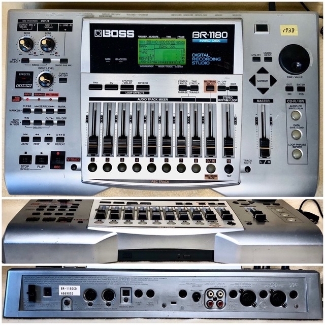 BOSS - 1938.BOSS BR-1180CD/MTR/HDD容量4倍/動作確認済み‼️の BOSS - 1938.BOSS BR-1180CD/MTR/HDD容量4倍/動作確認済み‼️の