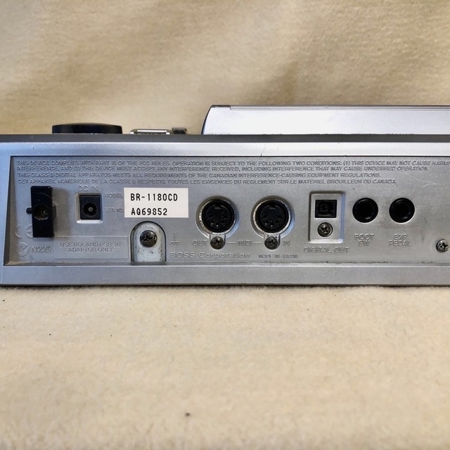 BOSS - 1938.BOSS BR-1180CD/MTR/HDD容量4倍/動作確認済み‼️の BOSS - 1938.BOSS BR-1180CD/MTR/HDD容量4倍/動作確認済み‼️の