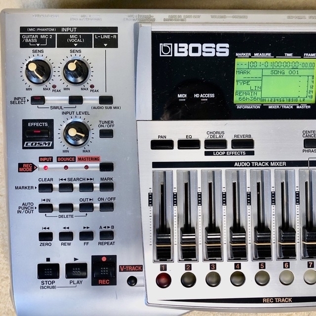 BOSS(ボス)の1938.BOSS BR-1180CD/MTR/HDD容量4倍/動作確認済み‼️ 楽器のレコーディング/PA機器(MTR)の商品写真