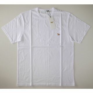 メゾンキツネ(MAISON KITSUNE')のmaison kitsune baby fox ポケット tシャツ L(Tシャツ/カットソー(半袖/袖なし))