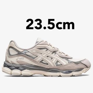 アシックス(asics)のアシックスGEL-NYC オイスターグレー 23.5cm(スニーカー)