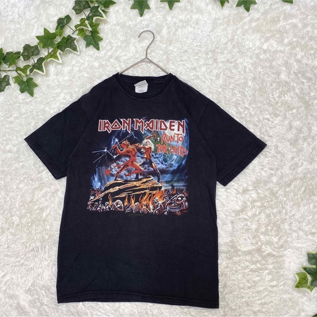 Tシャツ　アイアンメイデン　vintage デカロゴ　激レア バンド