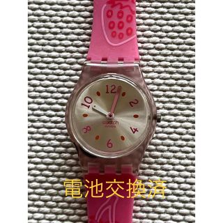 スウォッチ(swatch)の未使用　swatch スウォッチ　電池交換済　フルーツ柄(腕時計)