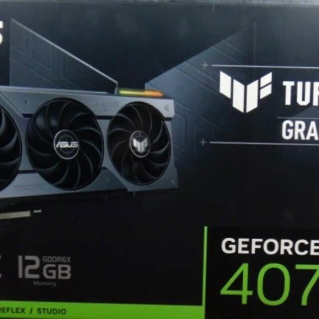 ASUS NVIDIA GeForce RTX 4070 Ti　　5台　①PC/タブレット