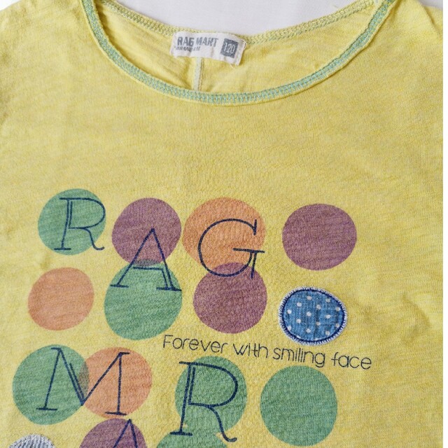 RAG MART(ラグマート)のラグマート　RAG MART　 Tシャツ３枚セット キッズ/ベビー/マタニティのキッズ服男の子用(90cm~)(Tシャツ/カットソー)の商品写真