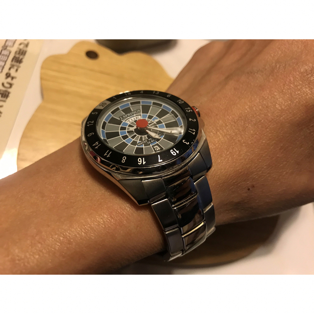 ダーツ文字盤　腕時計 メンズの時計(腕時計(アナログ))の商品写真
