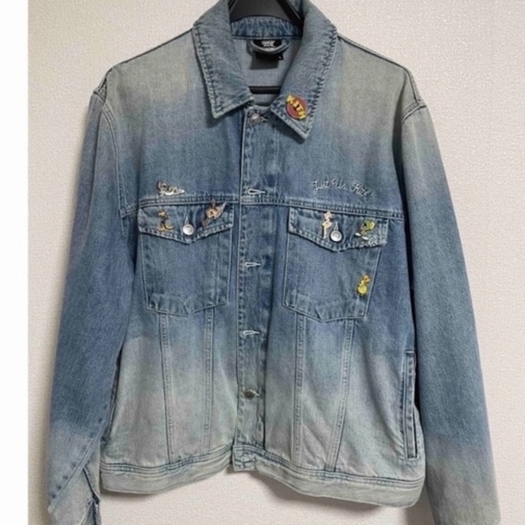 KITH - KITH X LOONEY TUNES DENIM JACKET Lの通販 by shop KITH - KITH X LOONEY TUNES DENIM JACKET Lの通販 by shop