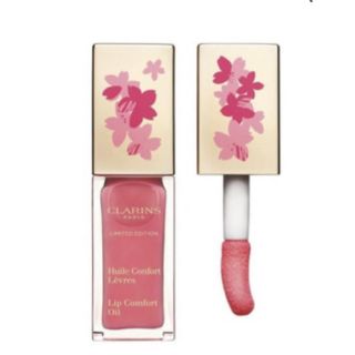 クラランス(CLARINS)の【最終値下げ】CLARINS コンフォート　リップオイル　サクラ(リップグロス)