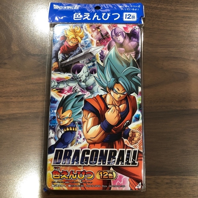 ショウワノート(ショウワノート)の【新品】ドラゴンボール　色えんぴつ　12色 エンタメ/ホビーのアート用品(色鉛筆)の商品写真