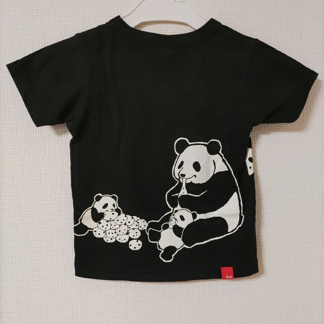 OJICOキッズ半袖Tシャツ黒ぱんだいふく大福4A黒白90cm95cm100cm | フリマアプリ ラクマ
