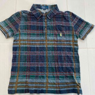 ポロラルフローレン(POLO RALPH LAUREN)のPolobyRalphLaurenポロラルフローレンチェックポロシャツ120半袖(Tシャツ/カットソー)