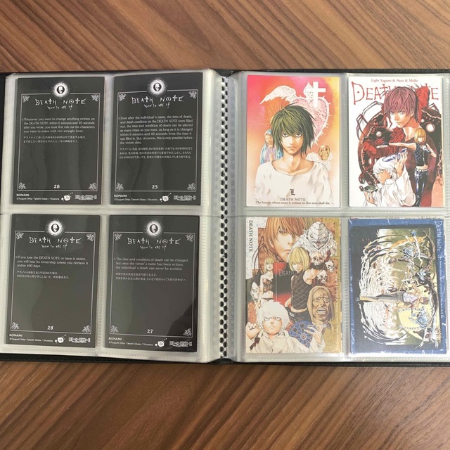 KONAMI(コナミ)のDEATH NOTE デスノート　カード　56枚　SRあり エンタメ/ホビーのアニメグッズ(カード)の商品写真