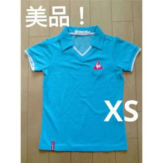 ルコックスポルティフ(le coq sportif)の美品！le coq sportif ゴルフウェア ポロシャツ レディース XS(ウエア)