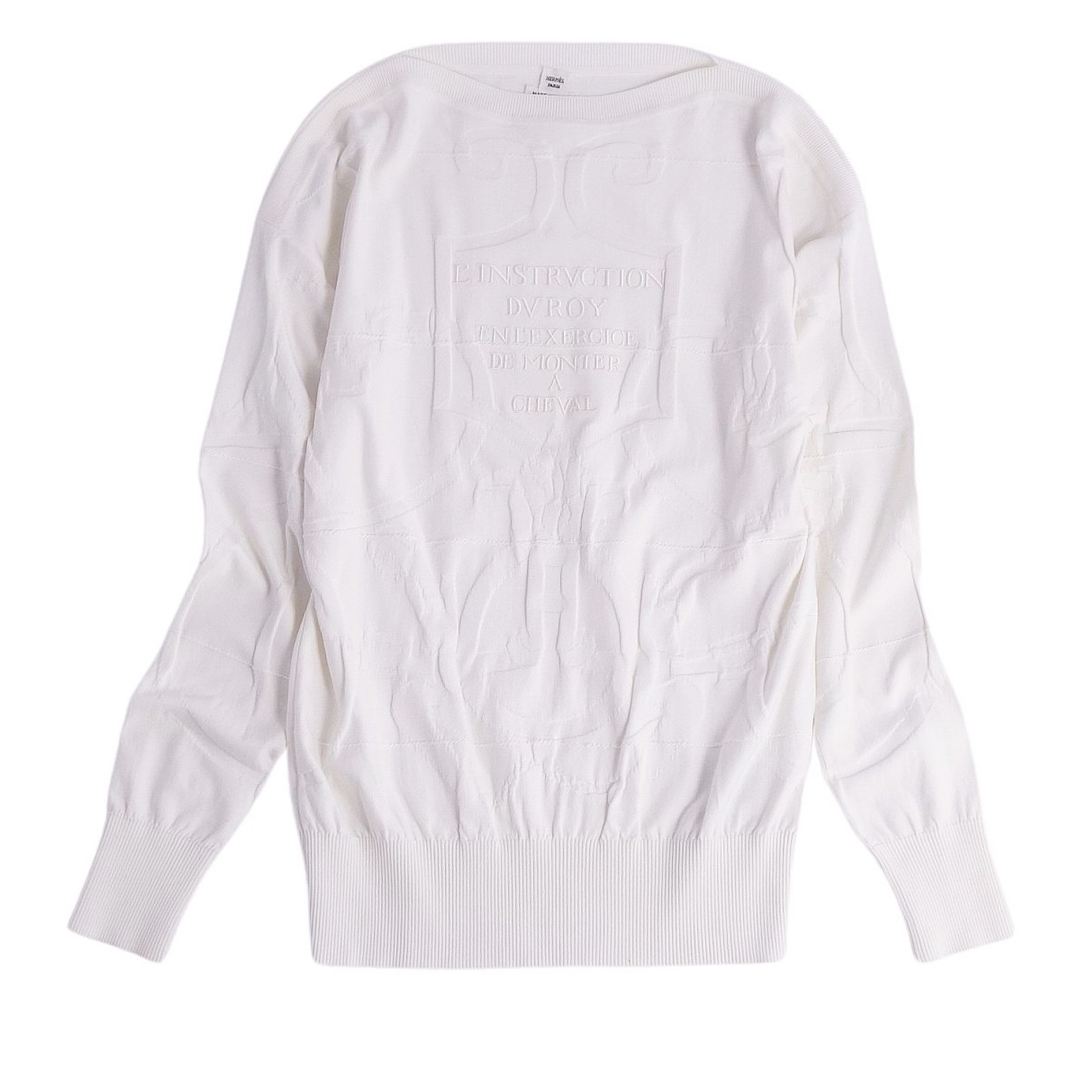 Hermes - 極美品 エルメス HERMES シルク ニット 21SS ロングスリーブ