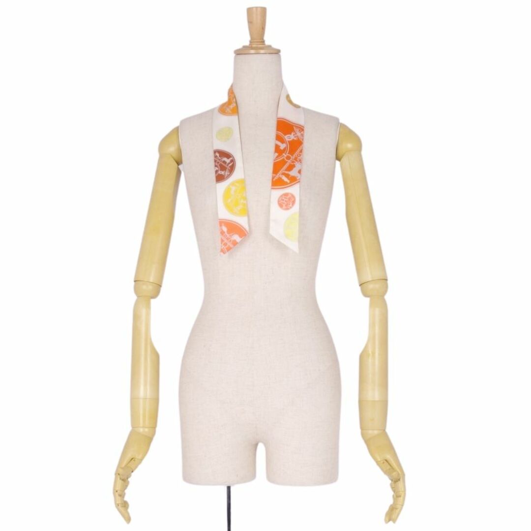 美品 エルメス HERMES スカーフ ツイリー シルクツイル リボン 美品 エルメス HERMES スカーフ ツイリー シルクツイル リボン
