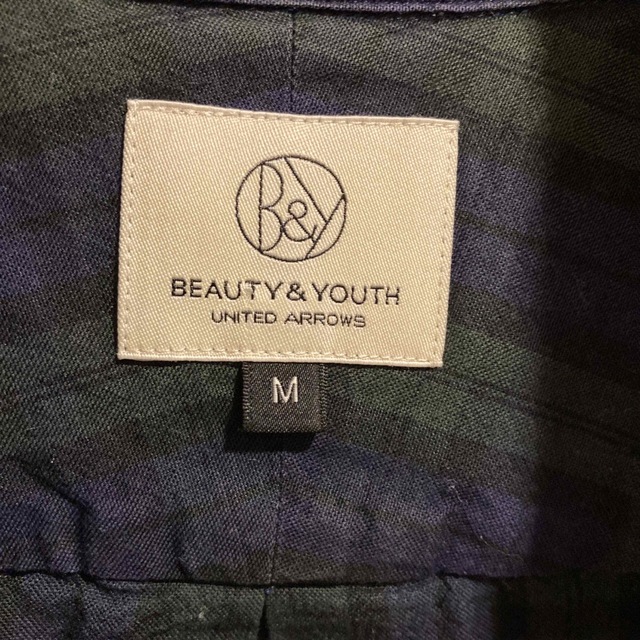 BEAUTY&YOUTH UNITED ARROWS(ビューティアンドユースユナイテッドアローズ)のユナイテッドアローズ　メンズシャツ　Mサイズ メンズのトップス(シャツ)の商品写真