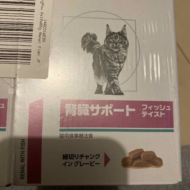 ROYAL CANIN(ロイヤルカナン)のロイヤルカナン 猫用 腎臓サポートフィッシュテイスト ウェットパウチ85g×24 その他のペット用品(猫)の商品写真