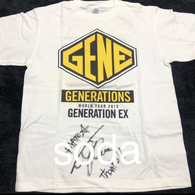 GENE 小森隼 サインTシャツ