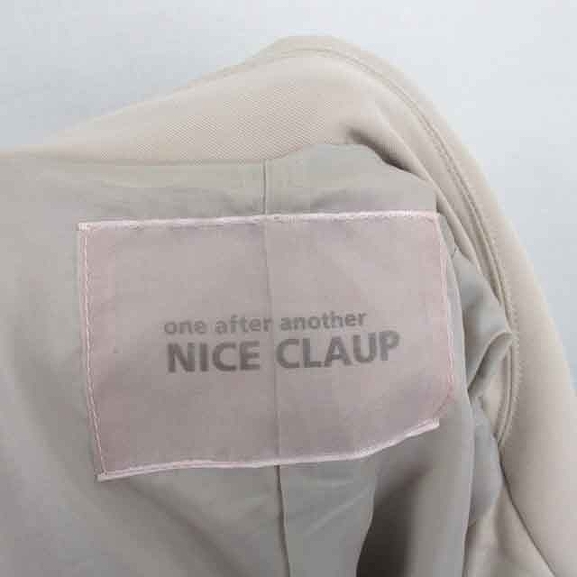 one after another NICE CLAUP(ワンアフターアナザーナイスクラップ)のワンアフター アナザー ナイスクラップ トレンチ コート ロング F 茶 レディースのジャケット/アウター(トレンチコート)の商品写真