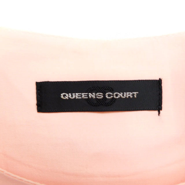 QUEENS COURT(クイーンズコート)のクイーンズコート QUEENS COURT ペプラム シャツ ブラウス 無地 レディースのトップス(シャツ/ブラウス(半袖/袖なし))の商品写真