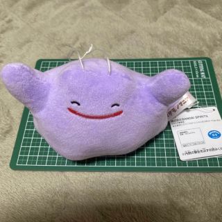 ポケモン(ポケモン)の新品タグ付き　大人気　ポケモン　メタモンぬいぐるみ　紐付き　メタモンマニア(キャラクターグッズ)