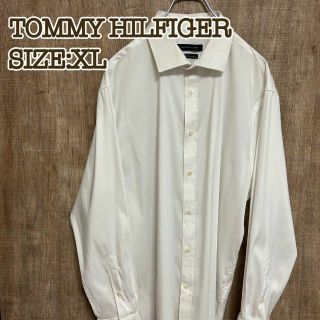 トミーヒルフィガー(TOMMY HILFIGER)のTOMMMY HILFIGER トミーヒルフィガー　白　オックスフォードシャツ(シャツ)