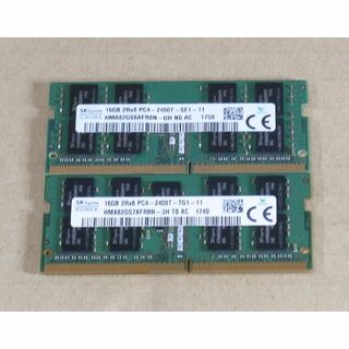 DDR4メモリー 32GB(16GB×2) PC4-2400T ノートPC用3(PCパーツ)