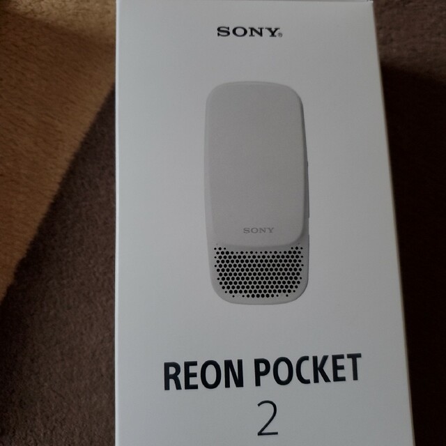 SONY(ソニー)のレオンポケット REON POCKET2 RNP-2/W ホワイト　クーラー スマホ/家電/カメラの冷暖房/空調(エアコン)の商品写真