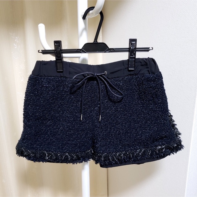 sacai(サカイ)のsacai サカイ Tweed Shorts ツイードショーツ ショートパンツ レディースのパンツ(ショートパンツ)の商品写真