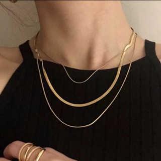 アメリヴィンテージ(Ameri VINTAGE)のTriple layered necklace No.853(ネックレス)