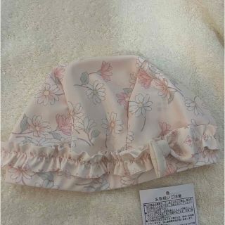 新品タグ付きお花柄🌸スイムキャップ(水着)