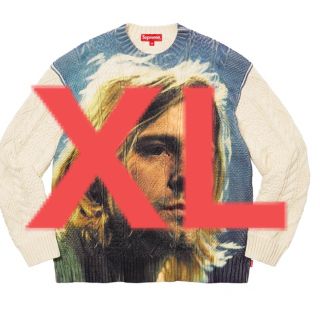 シュプリーム(Supreme)のSupreme kurt cobain sweater セーター　新品 XL(スウェット)