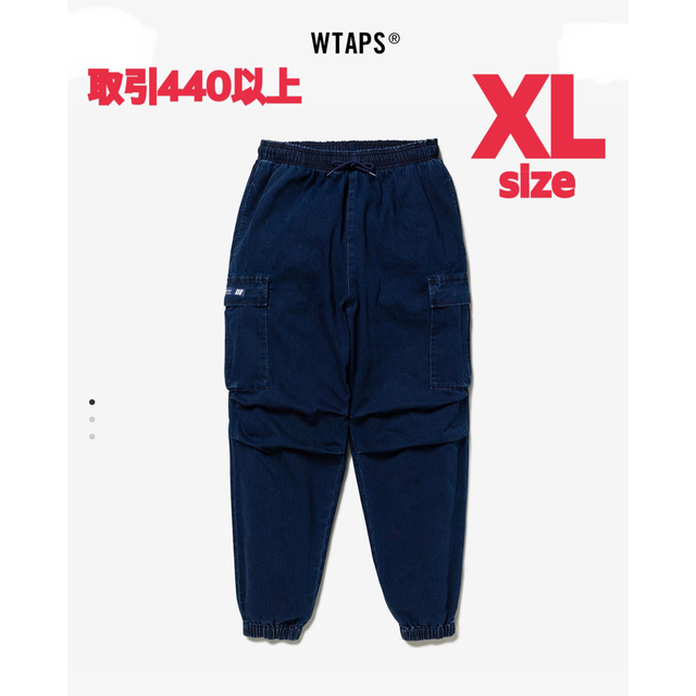 WTAPS 2023SS MILT2001 TROUSERS INDIGO XL - デニム/ジーンズ