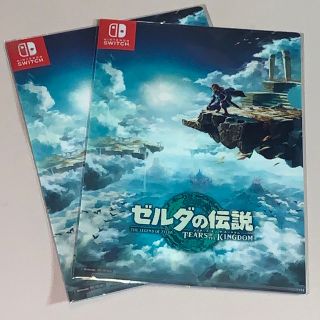 ニンテンドウ(任天堂)のゼルダの伝説　限定特典　オリジナル　クリアファイル2つセット(クリアファイル)