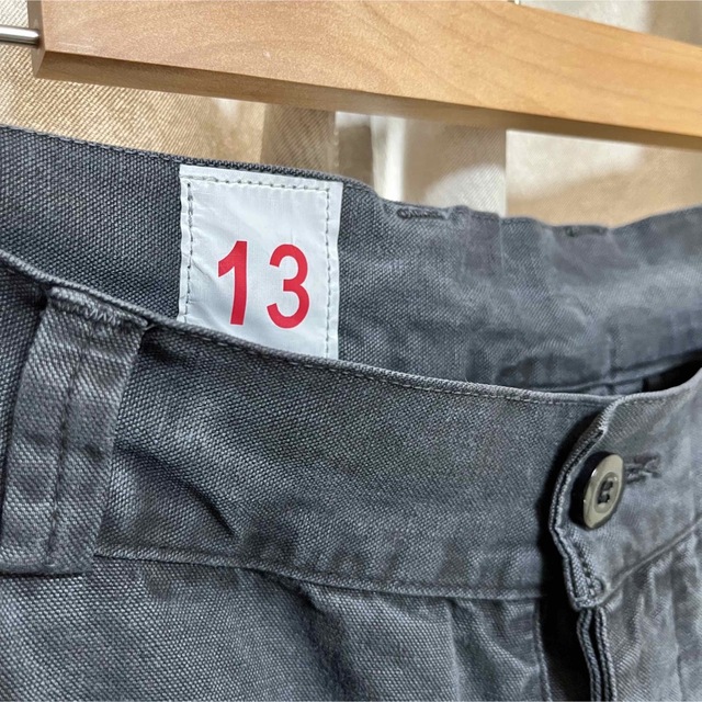 COMOLI(コモリ)の【極美品】outil ウティ PANTALON BLESLE 13 グレー メンズのパンツ(ワークパンツ/カーゴパンツ)の商品写真