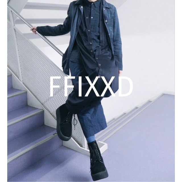 Yohji Yamamoto(ヨウジヤマモト)のFFIXXD 超ロング レイヤードカーディガン 3way以上 オールインワン メンズのトップス(カーディガン)の商品写真