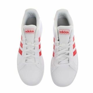 アディダス(adidas)の【新品】adidas(アディダス)　サイズ22.5cm　FY7022　白赤(スニーカー)