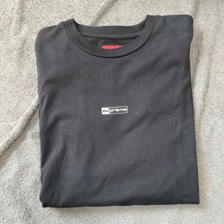 シュプリーム(Supreme)のsupreme Tシャツ　ブラック　ロゴ(Tシャツ/カットソー(半袖/袖なし))