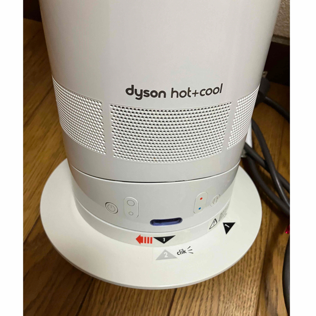 Dyson(ダイソン)のdyson ダイソン hot &cool AM05 2017年製　 スマホ/家電/カメラの冷暖房/空調(扇風機)の商品写真