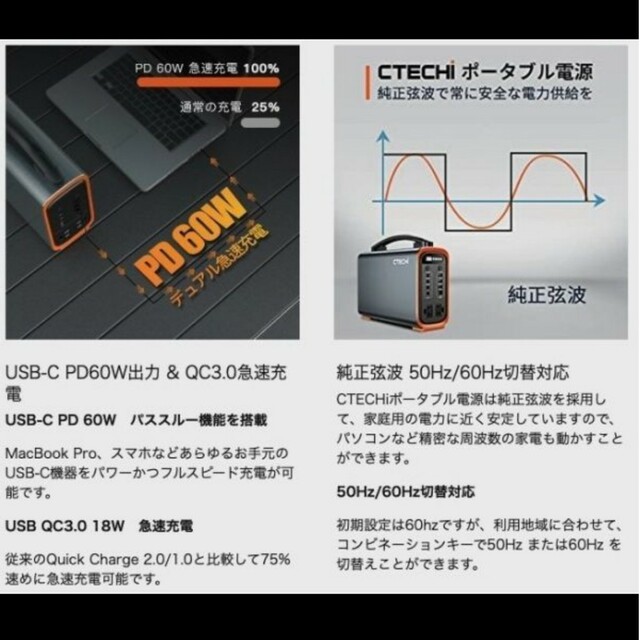 美品大容量75000mAhポータブルバッテリー | www.fleettracktz.com