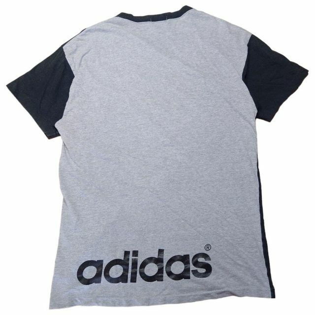 adidas(アディダス)の80s adidas　ビッグプリント　Tシャツ　古着　アディダス　3ライン メンズのトップス(Tシャツ/カットソー(半袖/袖なし))の商品写真