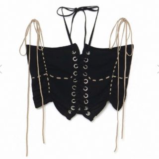 melt the lady lace up corset tops