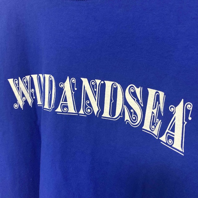 WIND AND SEA - ウィンダンシー WDS アメリカ製 Tシャツ XL ブルーの