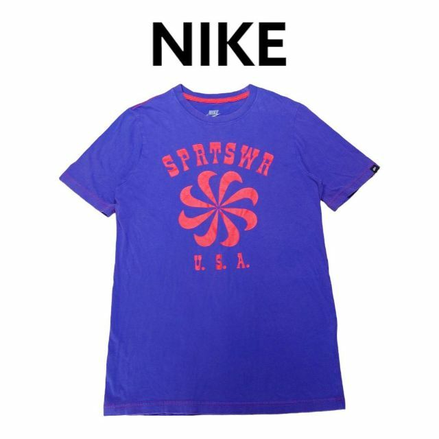 NIKE - NIKE 風車ロゴ ビッグプリント Tシャツ 古着 ナイキ NIKE - NIKE 風車ロゴ ビッグプリント Tシャツ 古着 ナイキ