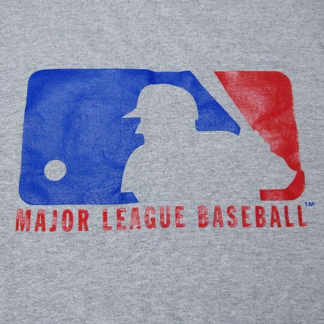 90s 00s Hanes　メジャーリーグ　MLB　ビッグプリント　Tシャツ