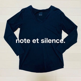 ノートエシロンス(note et silence)のnote et silence. ノートエシロンス 長袖カットソー(カットソー(長袖/七分))