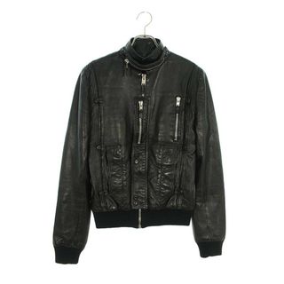 DIOR HOMME - stud homme dior homme LZIPレザージャケットの通販 by