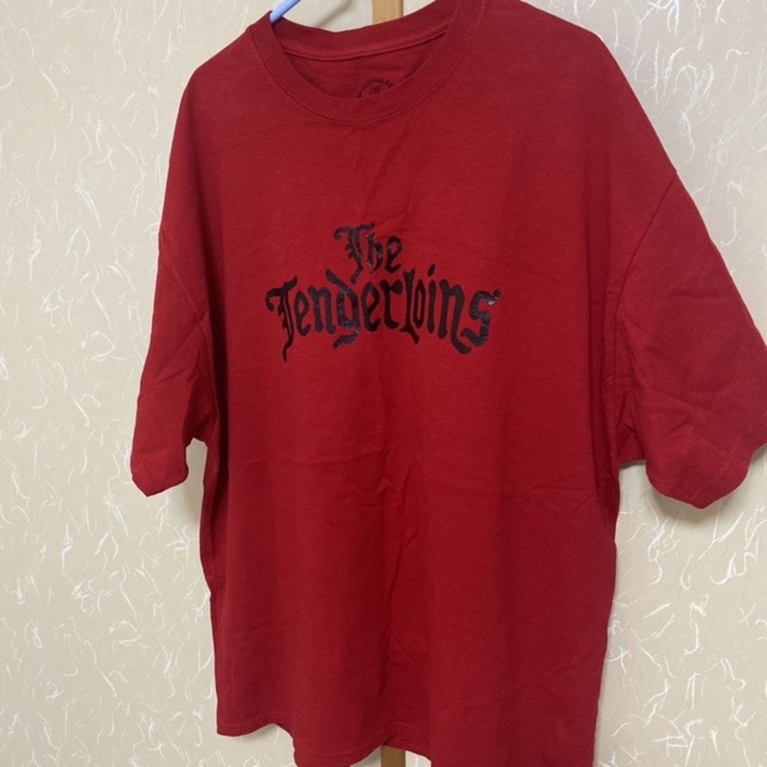 TENDERLOIN(テンダーロイン)のテンダーロイン  ロゴ　Tシャツ　レッド　赤　XL 03 TEE-T THE メンズのトップス(Tシャツ/カットソー(半袖/袖なし))の商品写真