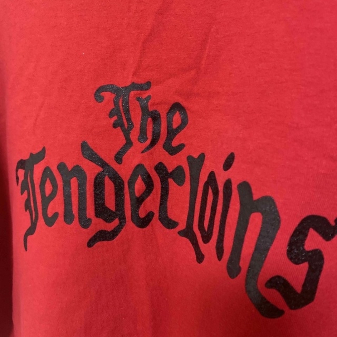 TENDERLOIN(テンダーロイン)のテンダーロイン  ロゴ　Tシャツ　レッド　赤　XL 03 TEE-T THE メンズのトップス(Tシャツ/カットソー(半袖/袖なし))の商品写真