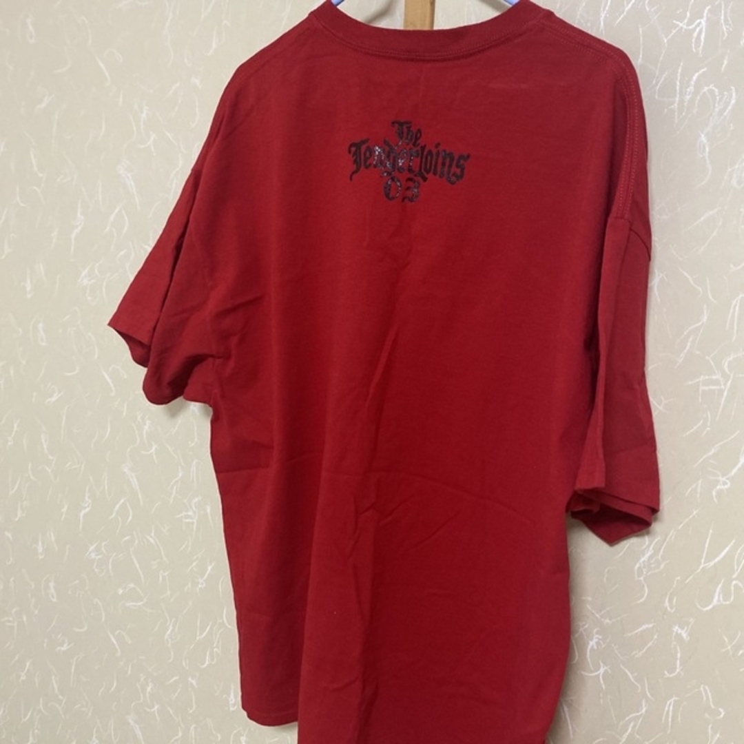 TENDERLOIN(テンダーロイン)のテンダーロイン  ロゴ　Tシャツ　レッド　赤　XL 03 TEE-T THE メンズのトップス(Tシャツ/カットソー(半袖/袖なし))の商品写真